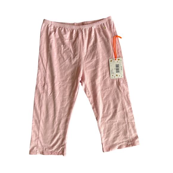 NWT Egg New York Blake Capri Pants. Pink / Gold - Picture 1 of 5